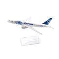 JASON TUTU 16cm EGYPT AIR AEROPLANE MODEL BOEING 777 AIRPLANE Aircraft Model Planel Airplane Diecast Metal 1/400 Scale Pla
