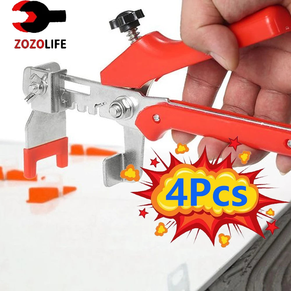 Top 1/2/4Pcs Professional Tile Leveler System Pliers For Tile Leveling Hand Leveler Set Ceramic Tile Laying Clips Wedges Tools