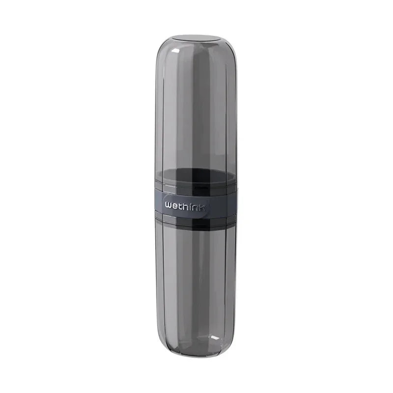 Toothbrush Travel Containers Transparent Portable Toothbrush Case Outdoor/business Trip/travel Acessories