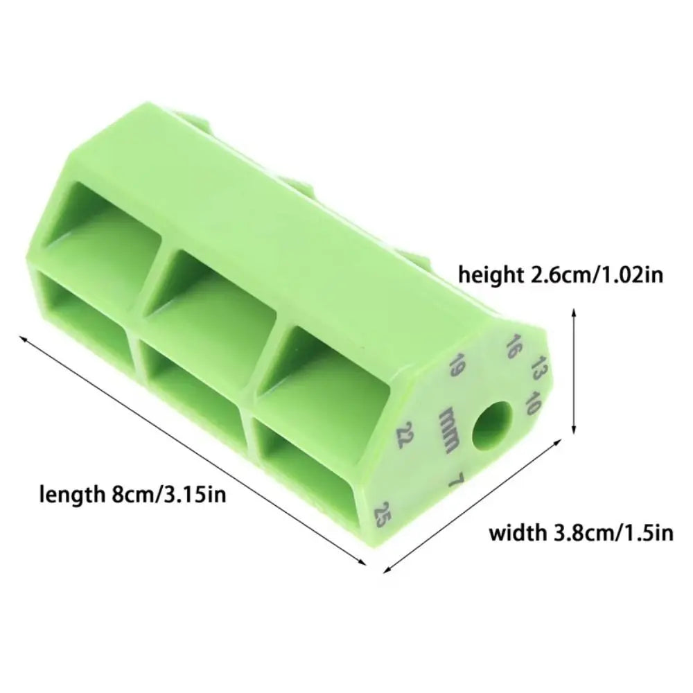ABS Wood Marking Tool Multi Margin Multidimensional Horizontal Line Marker Durable Green Marking Gauge Scribe Tool