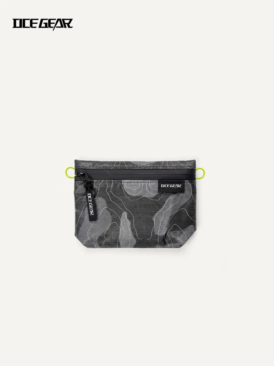 OCE GEAR Tyvek Ultralight Outdoor Organizer Pouch Water Resistant Zipper Storage Bag for Hiking Camping Travel EDC Gear 3 Sizes