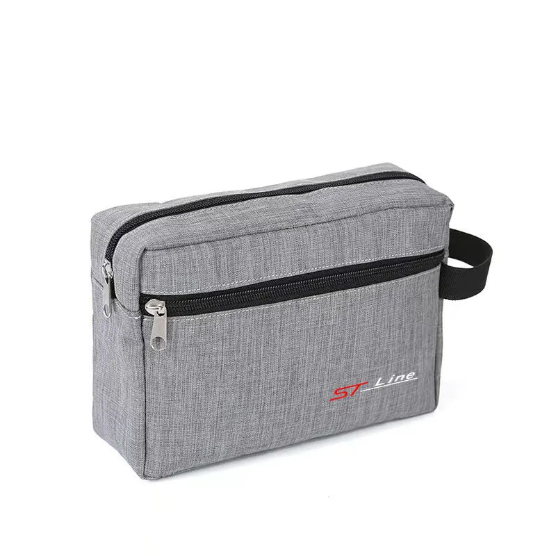 Protable Car Storage Box Organizer Stowing Tidying Bag For ST-line Focus 2 3 MK2 Mk4 Mk3 Auto Accessories