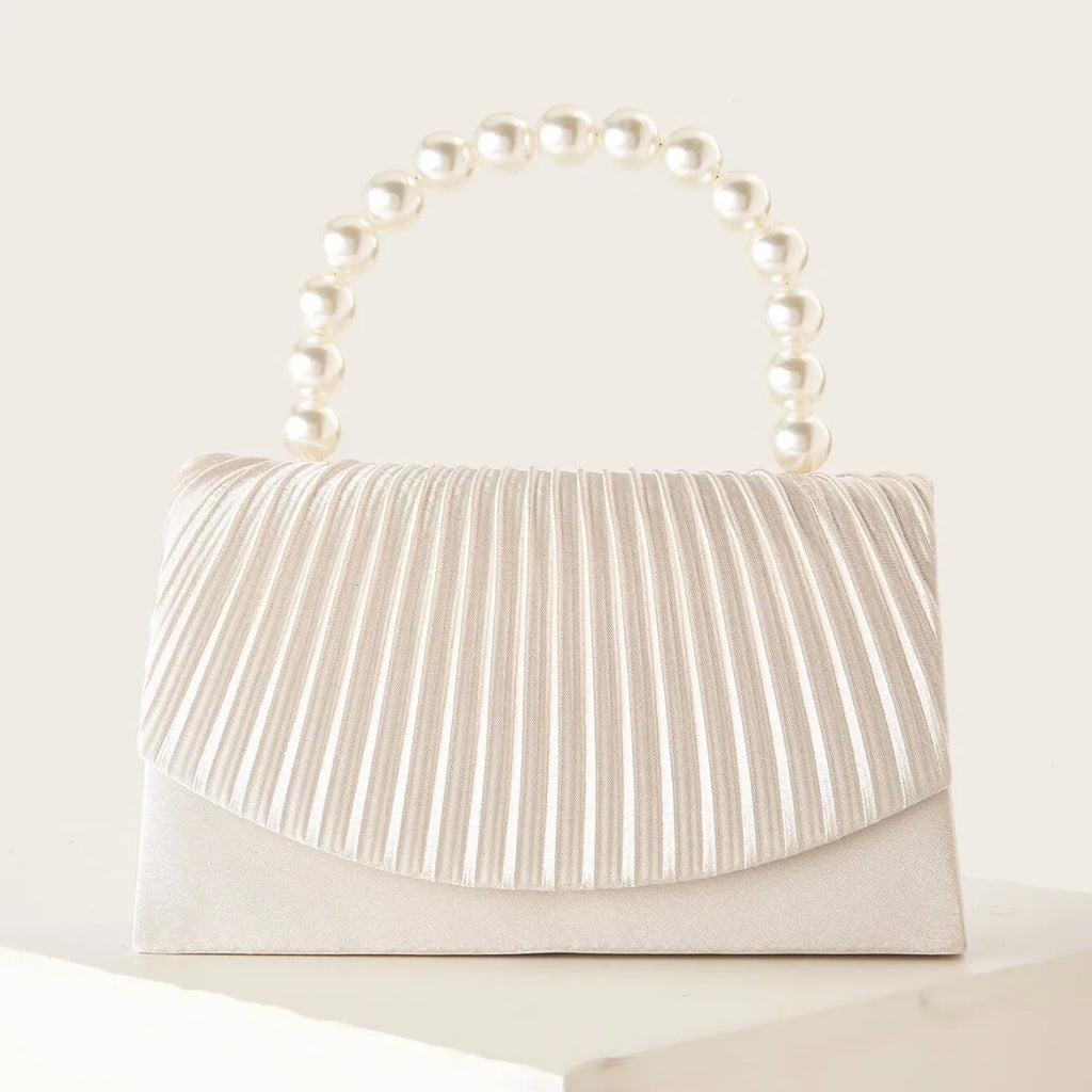 New Satin Dinner Bag High-end Banquet Clutch Bag Dress Fashion Clutch Small Square Bag Metal Chain Shoulder Bags Wedding Part