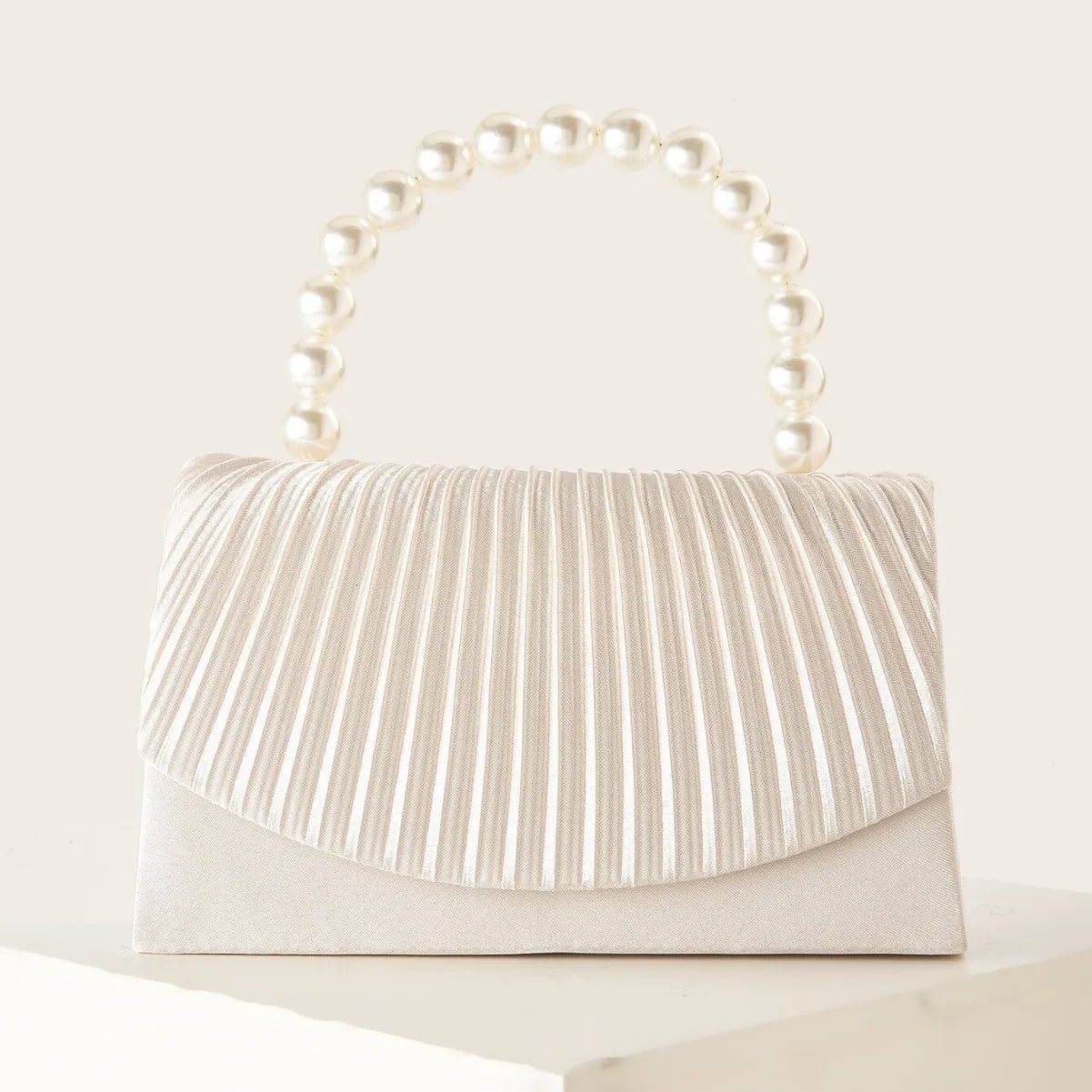 New Satin Dinner Bag High-end Banquet Clutch Bag Dress Fashion Clutch Small Square Bag Metal Chain Shoulder Bags Wedding Part