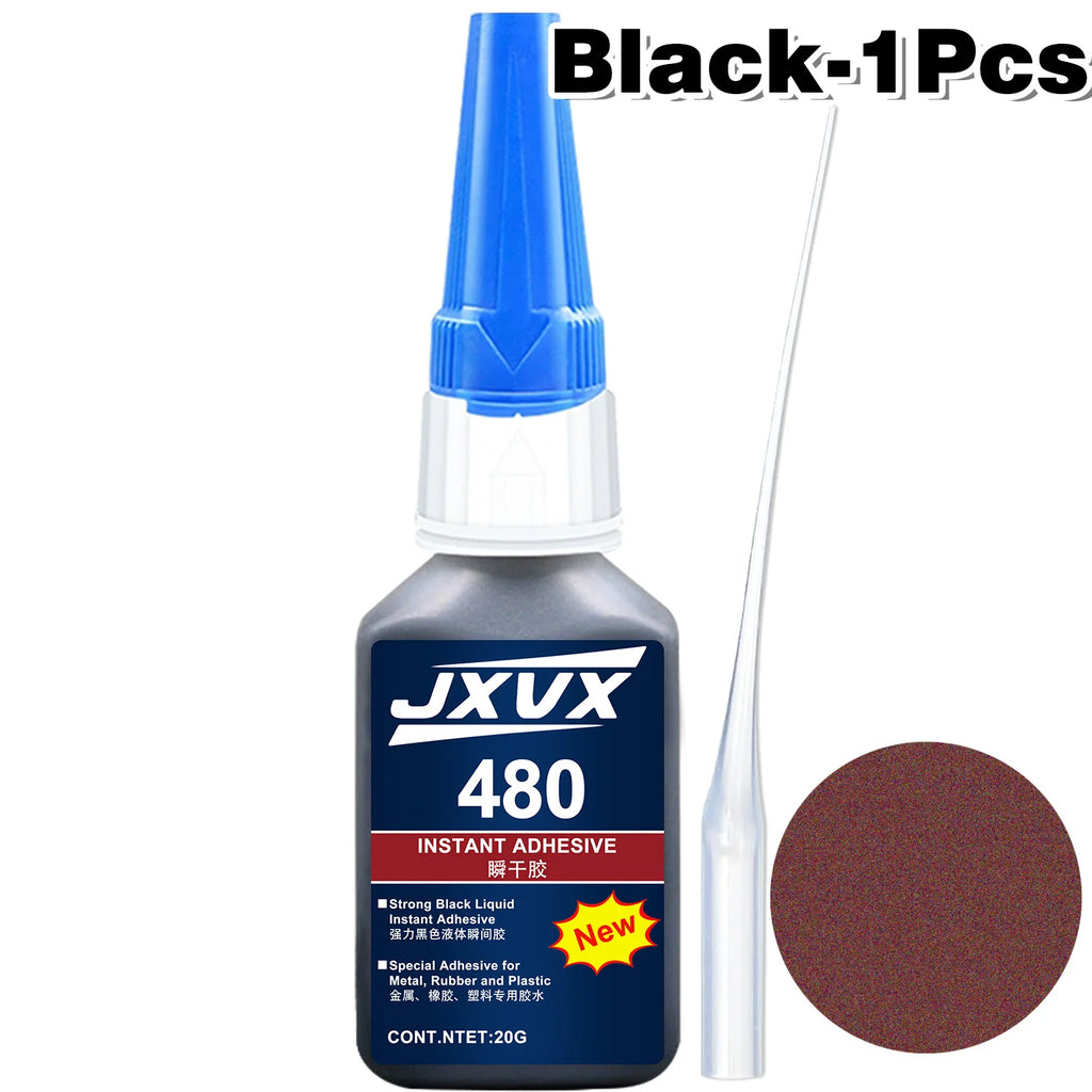 495 Super Strong Shoe Adhesive 20g(0.7oz), Fast-Drying Clear Cyanoacrylate Adhesive DIY Repairing Adhesive Universal Waterproof Shoe Sealers for Sneakers Boot Leather Fast Repair Glue With precision dispenser.