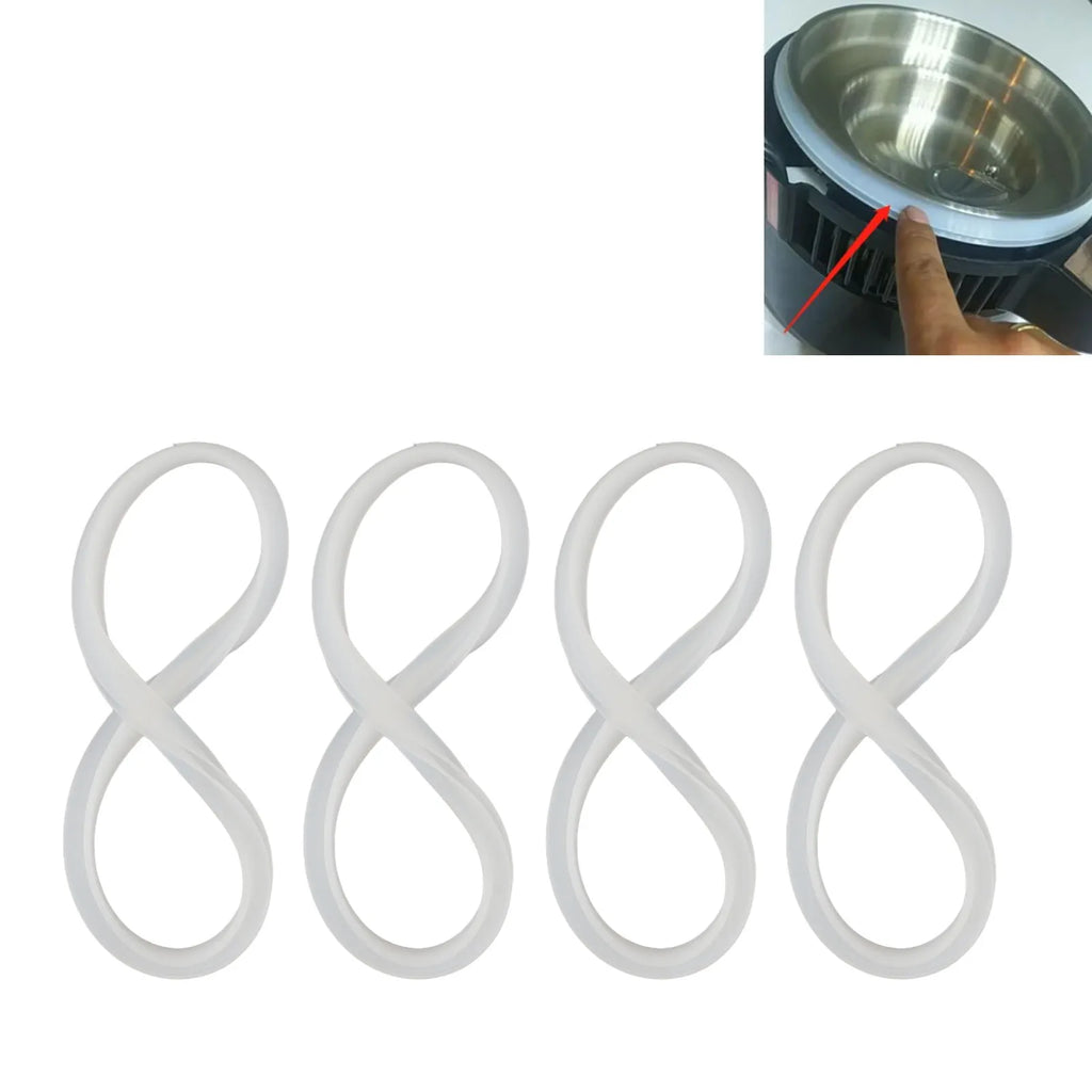 Water Distiller Gasket Water Distiller Sealing  Wear Proof Silicone Safe and Hygienic Excellent Elasticity for Maintenance
