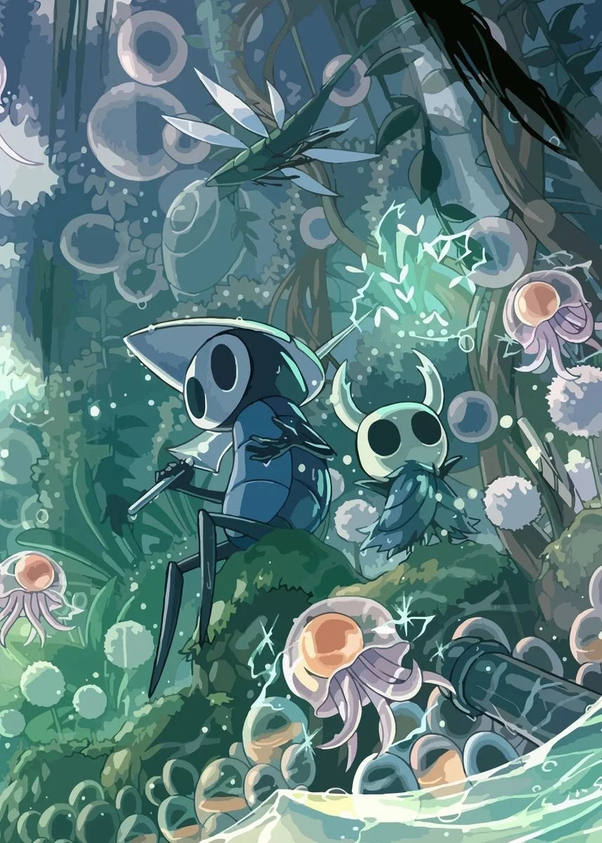 Hot Popular Video Game Hollow Knight Posters and Prints Canvas Printing Modern Wall Art Picture for Living Room Home Decoration