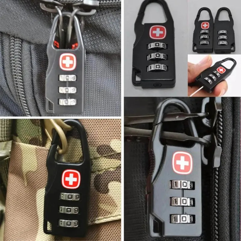 40-1PCS Mini Security Customs Lock Combination Code Number Lock Padlock Password Padlock for Suitcase Drawer Cabinet Luggage Zip