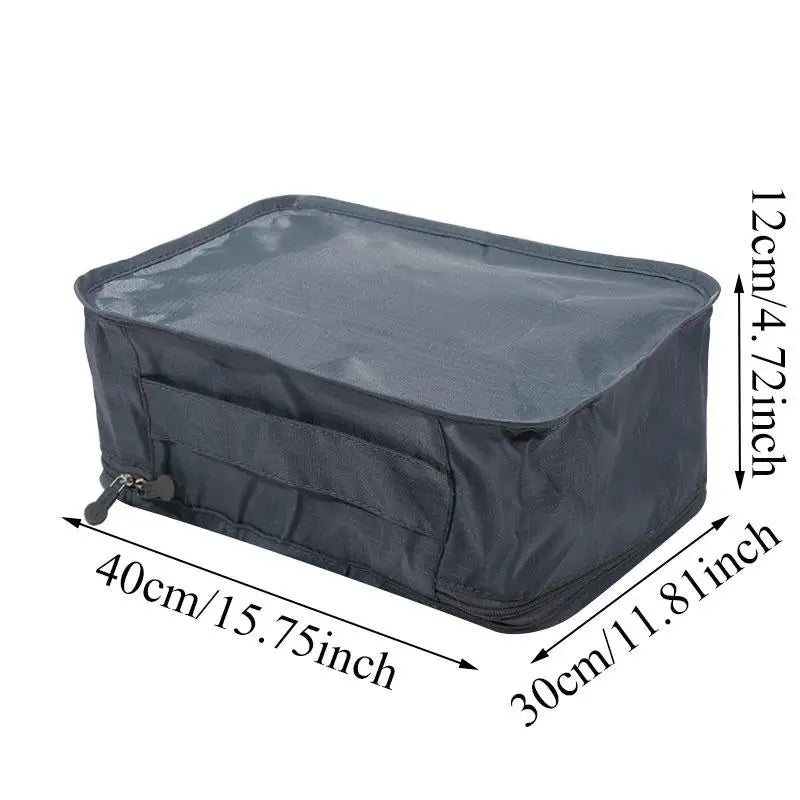 1/3pcs Travel Compressible Packing Multifunction Travel Storage Bag Waterproof Suitcase  Portable Luggage Organizer 3 Size S M L