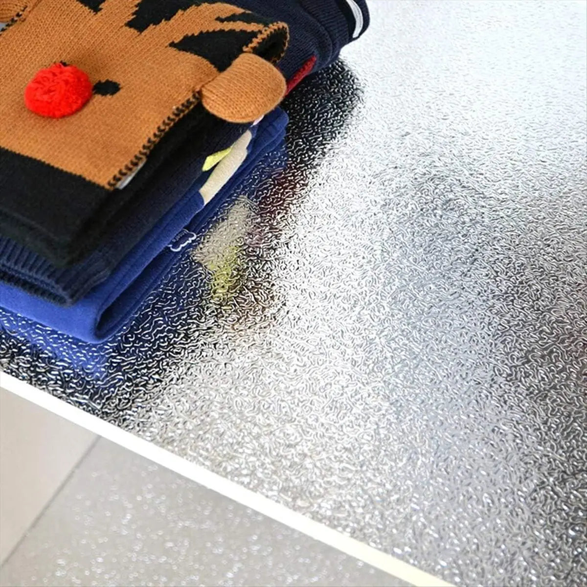 A22I Waterproof Brushed PVC Silver Wall Sticker Wardrobe Cabinet Self Adhesive Furniture Wallpaper,F