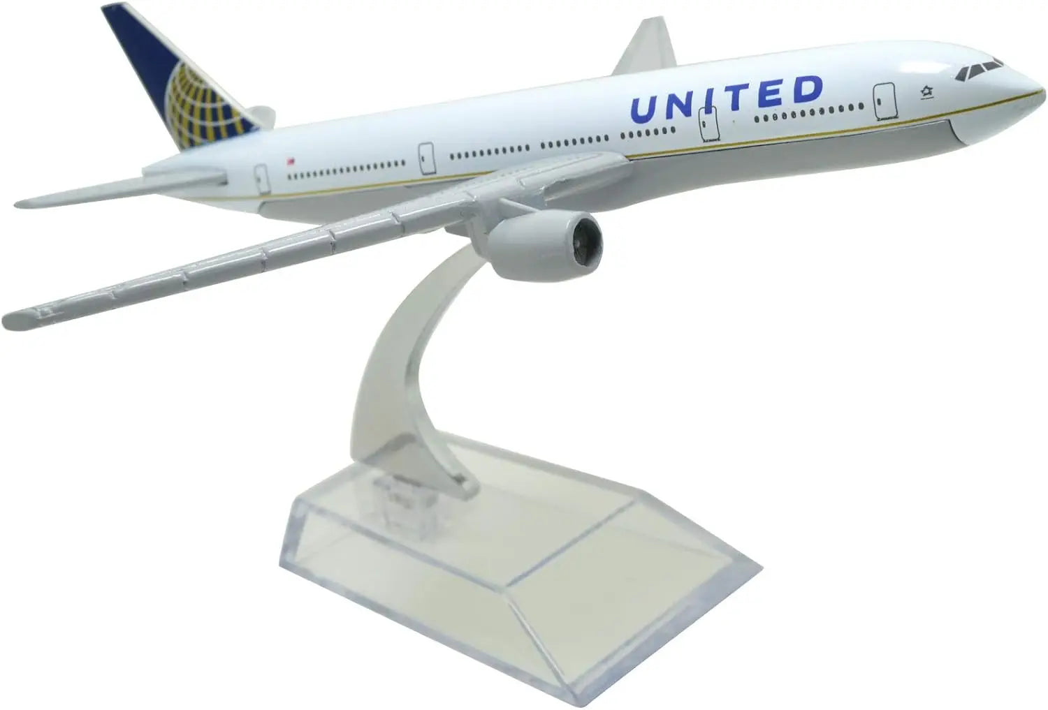 16CM 6inch Diecast Alloy B777 United Airlines Airways For Collection Friend Airplane for Children Collection Gift Display
