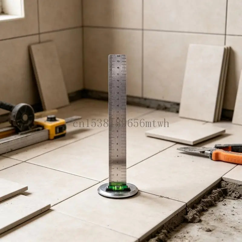 Equal Height Ruler Lay Floor Tile Special Ruler Gradienter Wall Lay Floor Tile Tool Graduated Scale B03D