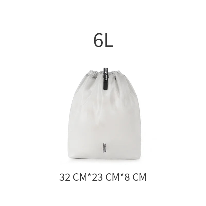 Travel Drawstring Storage Bags Waterproof Lightweight Clothes Packing Cubes Organizer Multi-Size for Socks Shoes Luggage
