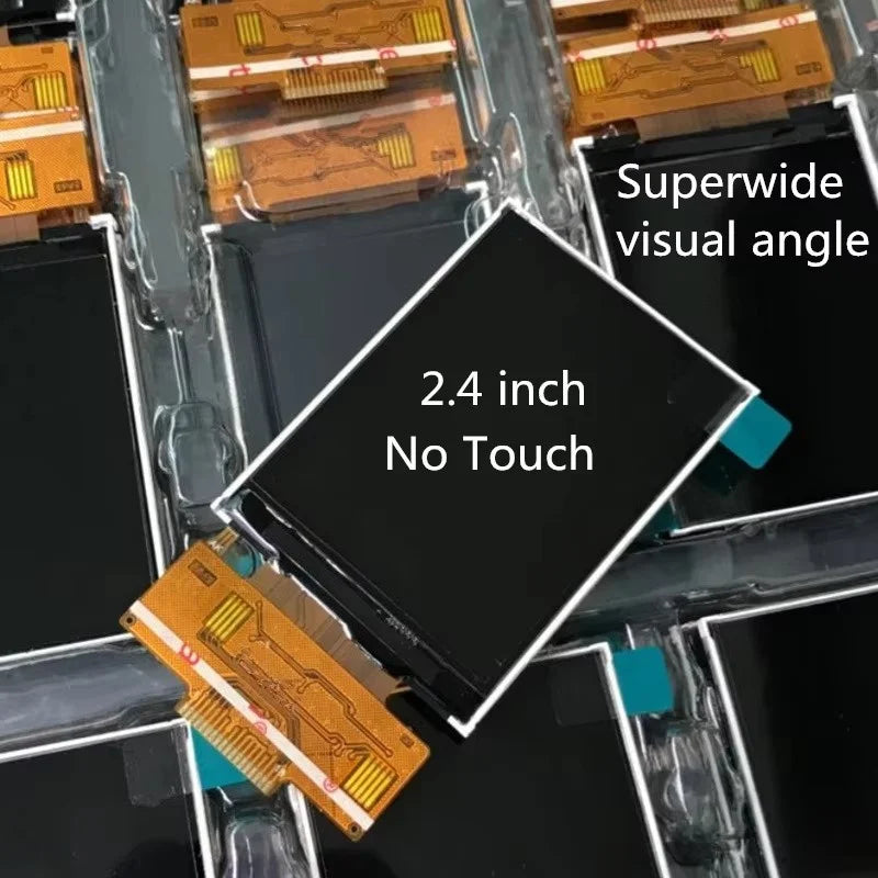 2.4 inch TN TFT LCD display screen No touch panel 18 pin ILI9341 weld sold type 0.8mm spacing super wide visual angle