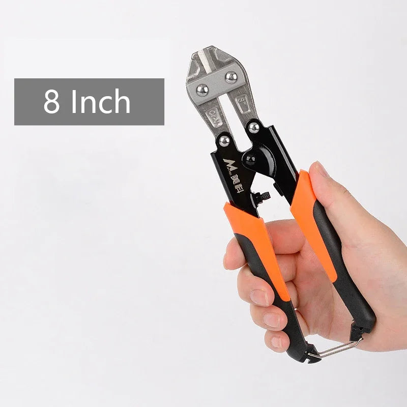 Industrial-grade 8/14/18 Inches Bolt Cutters Heavy Wire Cutting Pliers Multifunction Flat Nose Wire Clippers Household Hand Tool