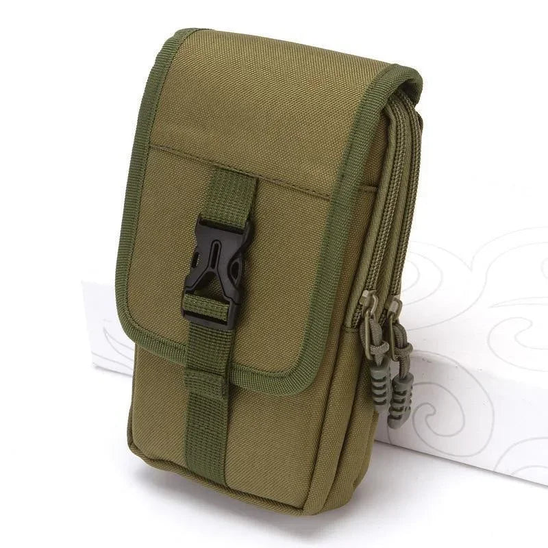 Outdoor Waterproof Military Waist Pack Men Phone Pouch Camping Hunting Tactical Waist Bag Double Layer Men's Purse