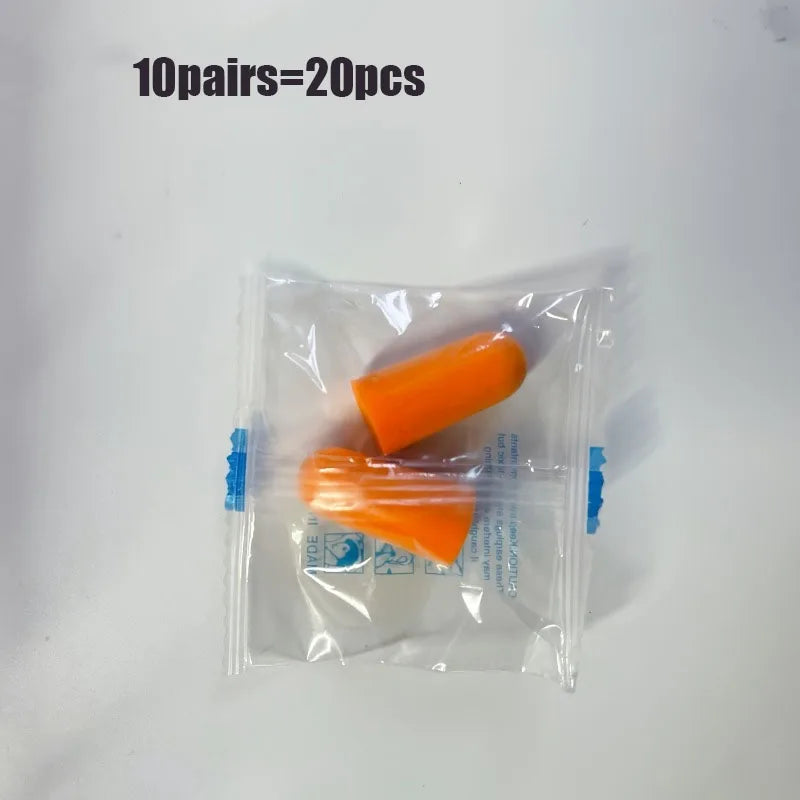 Anti-noise sponge earplugs PU foam anti-noise noise reduction sleep work noise reduction anti-noise snoring