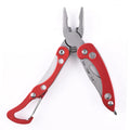 Dobeli 7 In 1 Stainless Steel Blade Outdoor Camping Multitools Multi-functional Pliers with Mini Folding Knife Gift Lylon Bag