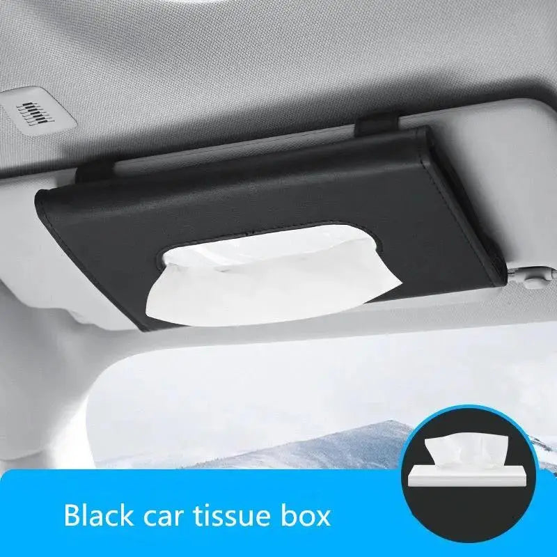 Automobile Sunshade Paper Towel Box Car - Mounted Fashion Pull-out Carton
