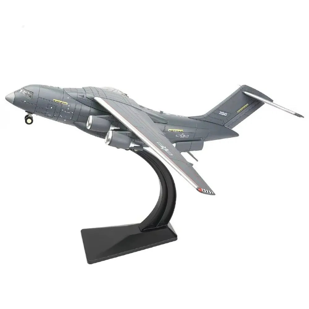 1:100 Scale Transport Aircraft Model TU-160 Detailed Design Bomber Model Y-20 Attack Aircraft Building Blocks Set Boys Gifts