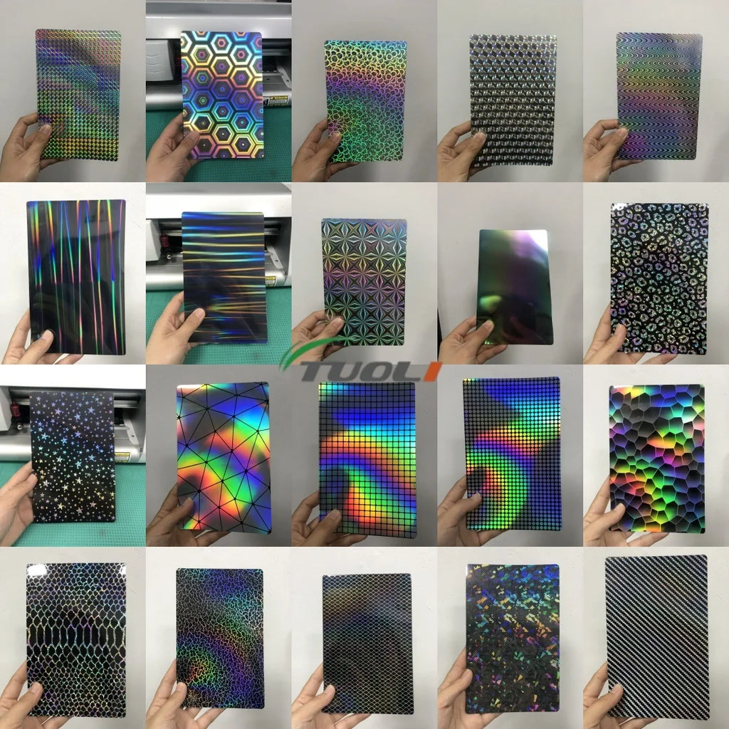 TUOLI Car Back Sticker for Mobile Phone Screen Protection Hydrogel HD Film Cutter Plotter Machine 3D Embossed Mix Skin Paper