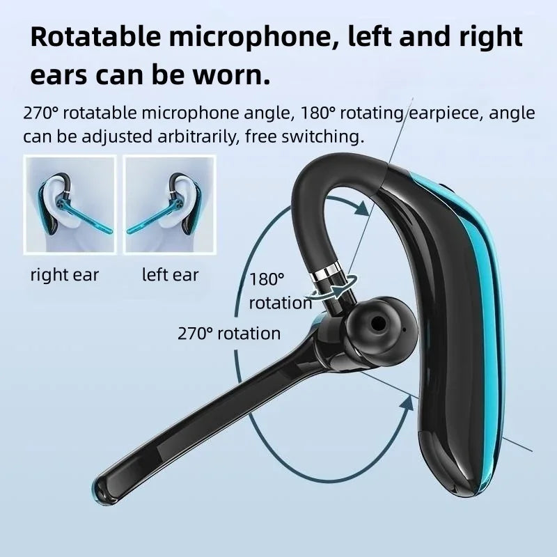 M80A Wireless Bluetooth Headset 5.3 Earphones Dual Connection Headphone with Dual Mic ENC Noise Cancelling Hands-free Earbuds
