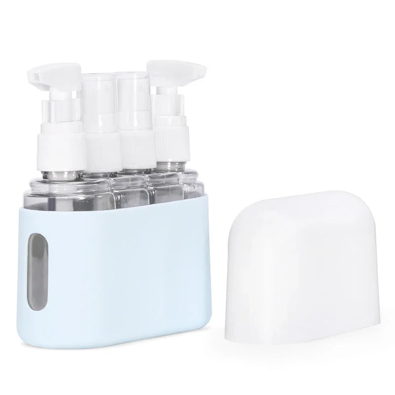 Travel Bottles Leakproof | Silicone TSA Toiletry Containers for Shampoo/Lotion - Gym & Outdoor Organizer