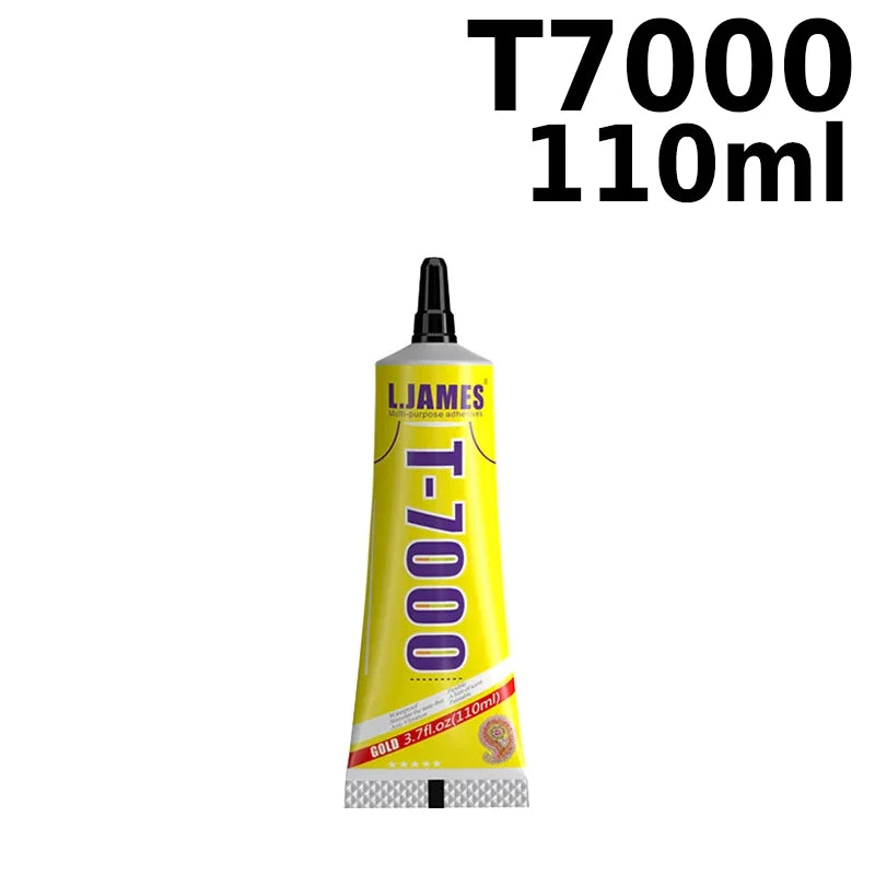 T8000 Precision Glue Jewelry Rhinestone Shoe Phone Repair DIY T7000 Adhesive Crystal Clothes Textiles Logo Patches Leather Bond