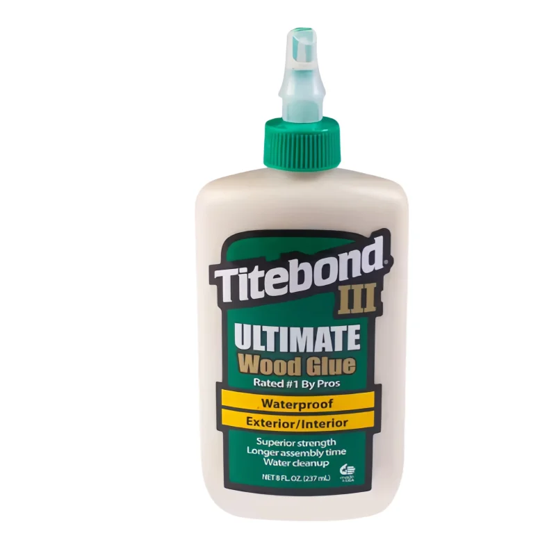 Titebond I II III Wood Glue Professional Strong Bond Adhesive Waterproof Interior Exterior Woodworking Glue