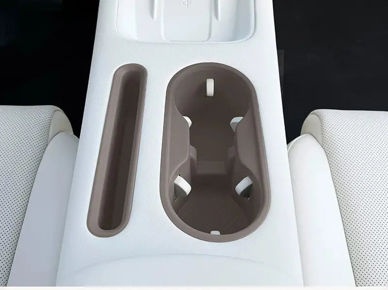 Car Center Console Storage Box Silicone Cup Holder TPE Mobile Phone Slot for Ora 5 2026 Model Interior Protection Accessories