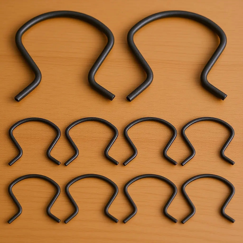 10Pcs Car Window Handle Retaining Clips Metal Crank Retainer Replacement Clip for Smooth Window Operation for Car
