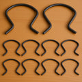 10Pcs Car Window Handle Retaining Clips Metal Crank Retainer Replacement Clip for Smooth Window Operation for Car