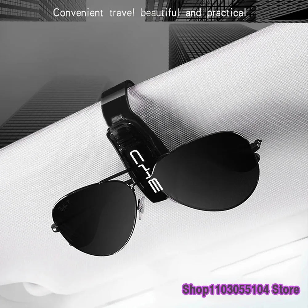 Car Sunglasses Clip Card Ticket Holder Sun Visor For BYD Atto 3 EV Yuan Plus Song Plus Dmi Dolphin Seal Tang Han Qin F3 E6 Act