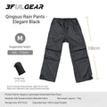 3F UL GEAR Split Hiking Raincoat Rain Pants Waterproof 15D Nylon Lightweight Outdoor Camping Rain Coat Gear Poncho Women Men