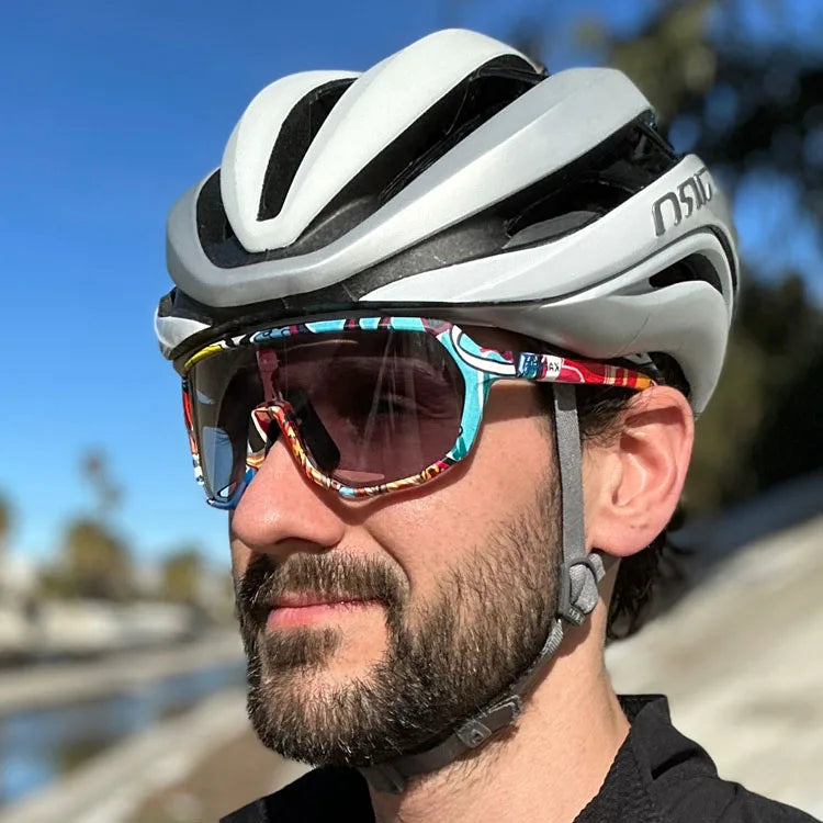 Photochromic Cycling Sunglasses Kapvoe Women Man Luxury Gold Glasses Driving Fishing Fashion Travel Golf Women Bike Goggles