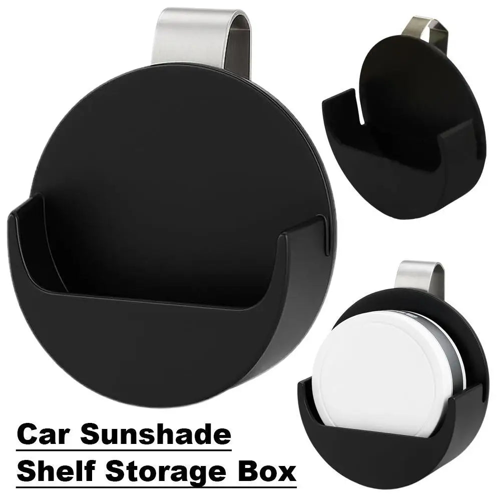 Plastic Car Visor Clip  For ZYN Cans Holder, most car visors Travel Dip Can Storage Box for All Vehicles