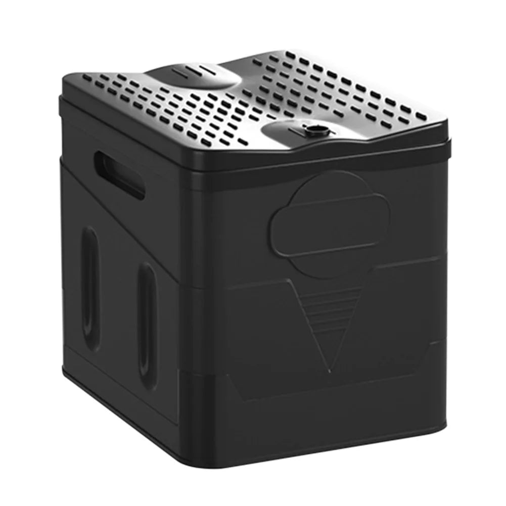 1-8 Roll Portable Toilet Car Toilet Bucket Trash Can Travel Outdoor Camp Folding Toilet for Tour Emergency Self-driving for Adul