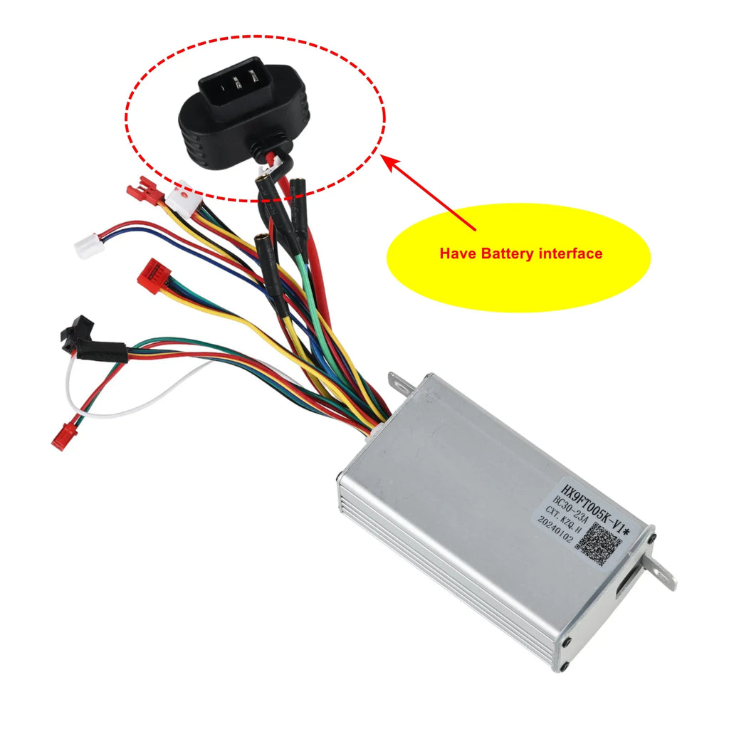36V Dashboard/Motor Controller For HX X9 Electric Scooter Module Central Control System With Charging Port Replacement Parts