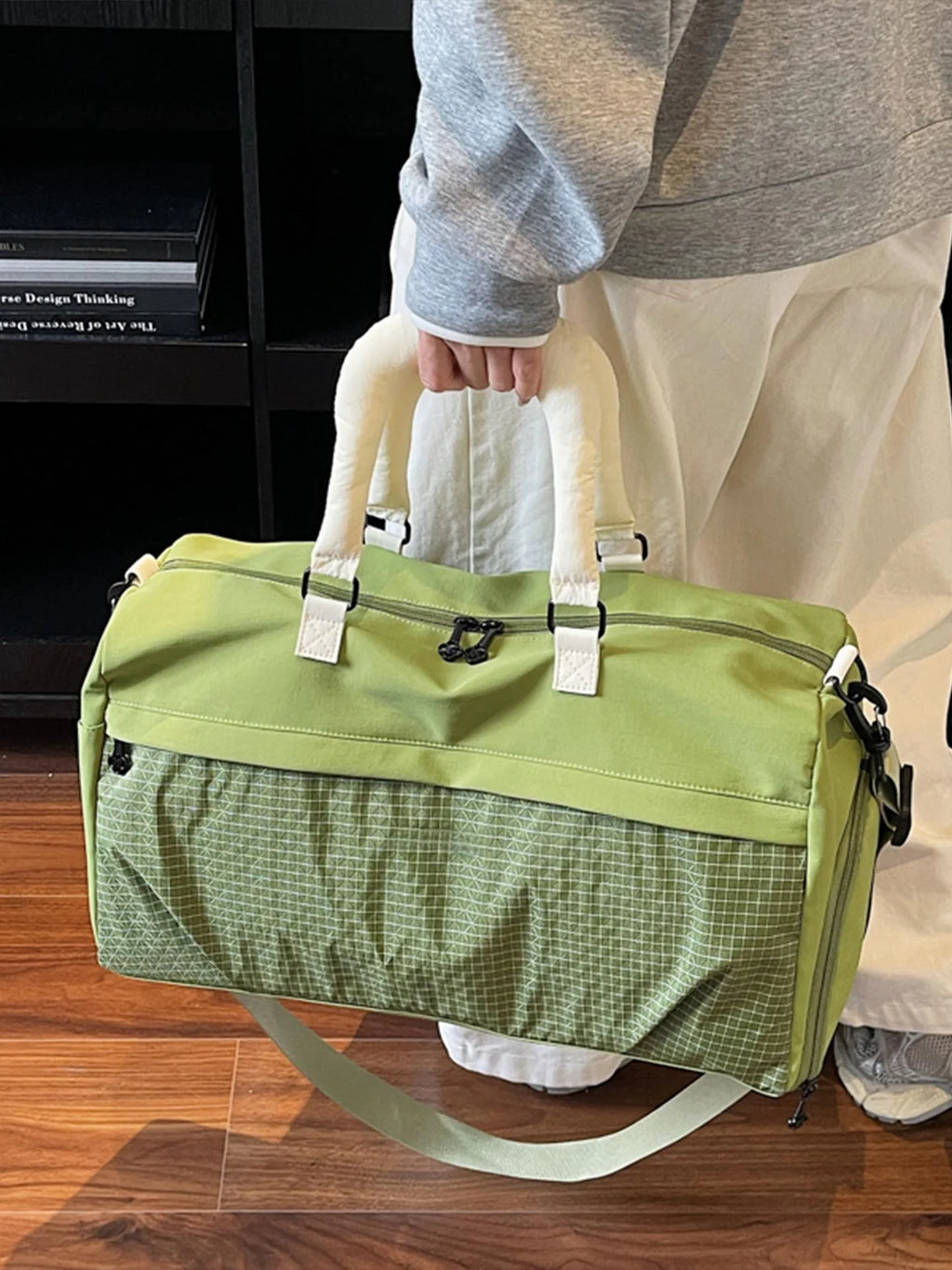 Ort Trip High Capaci Travel Bag Wet and Dry Separation Fitn Sports Bag Lightweight Handheld Crossbody Bag High Aesthet...
