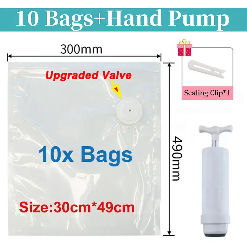 3D Printer Accessories, for PLA ABS PETG Nylon TPU ASA Filament Keep Dry, Filament Vacuum Storage Bags with Hand/Electric Pump