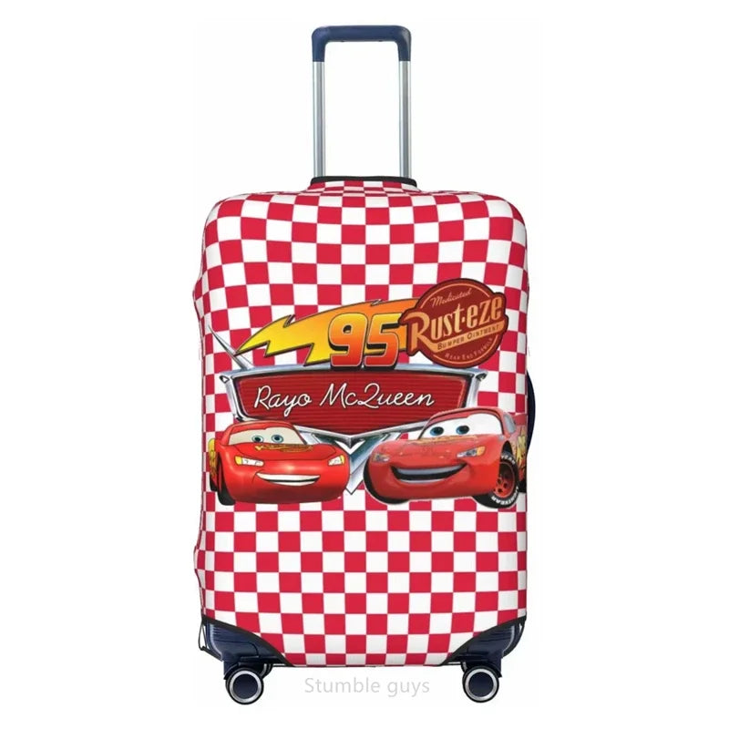 18-32 Inch Universal Luggage Cover Fashion Car Print Elastic Durable Dustproof Anti-Scratch Washable Suitcase Protector