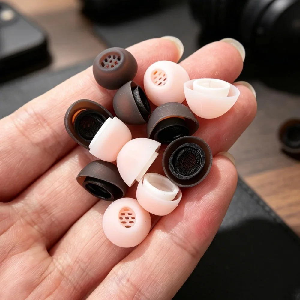 3Pairs Silicone Eartips Earbuds for Samsung Galaxy Buds4 Pro 3Pro Replacement Anti-slip Ear Tips Earplugs for Buds 4 Pro 3 Pro