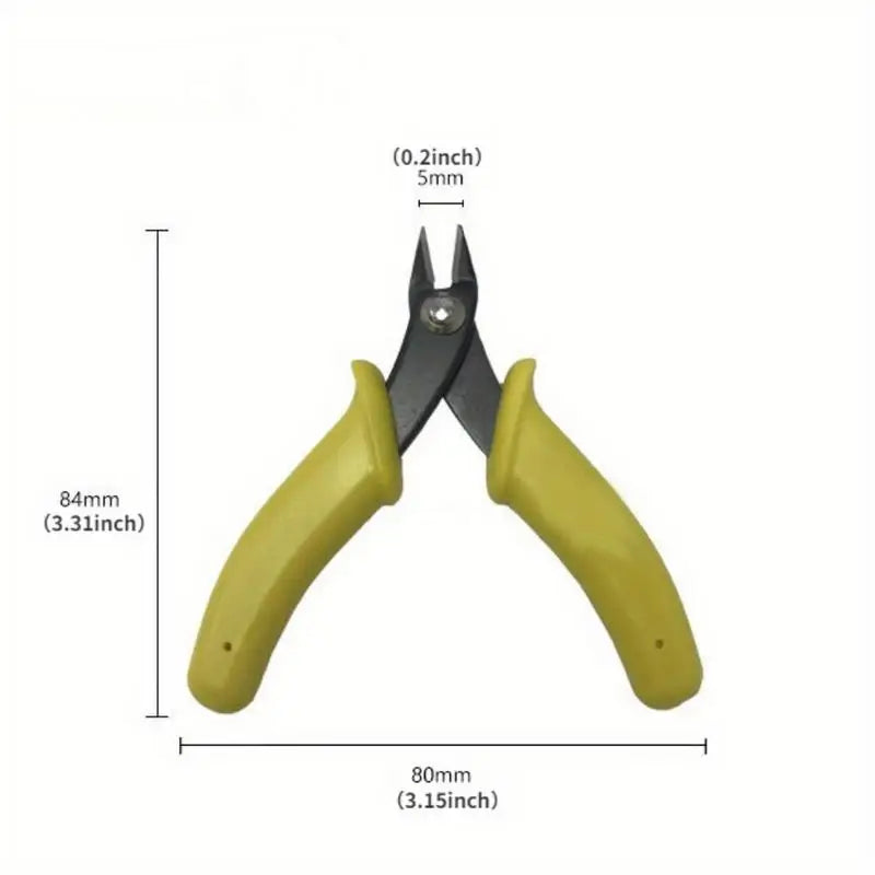 1PC Beginner Tools Needle-nose Pliers Water-nose Pliers Hand-assembled Gundam Model Diagonal Pliers Making Set