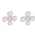 Elegant Rhinestone Flower Ear Hook Clip On for FreeClip 1 2 Earbuds Jewelry Style Bling Decoration Gift Accessory