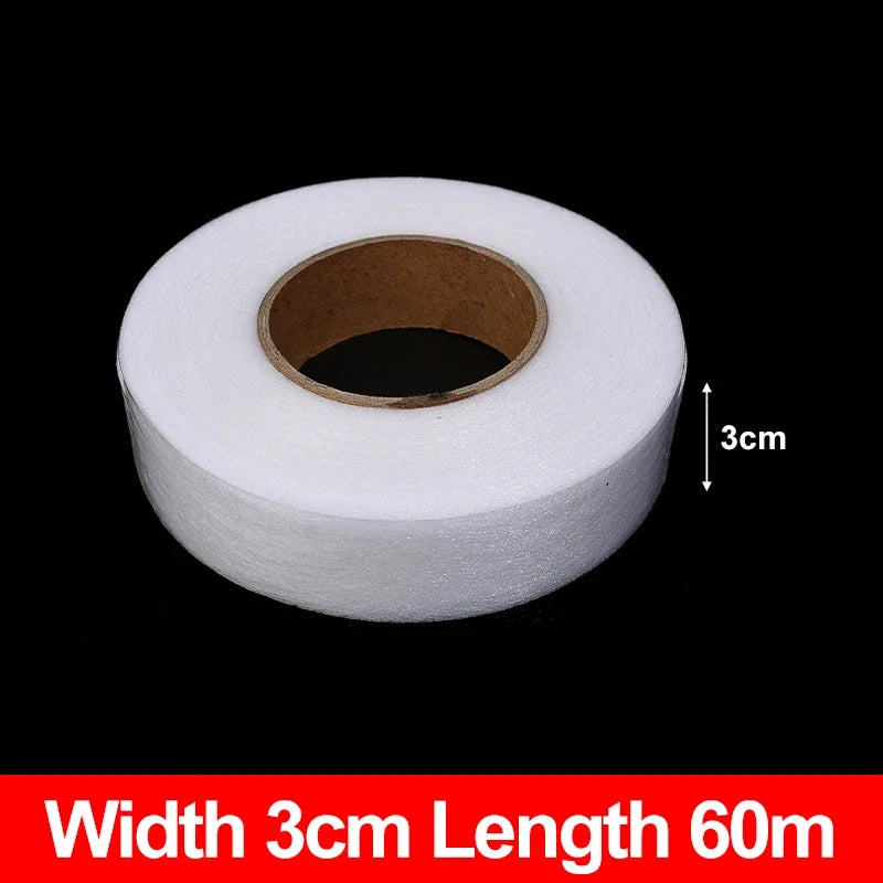 Self-Adhesive Pants Hem Tape Double-Sided Edge Shorten Ironing Hemming Ribbons Strip DIY Clothes Jean Sewing Fabric Lining