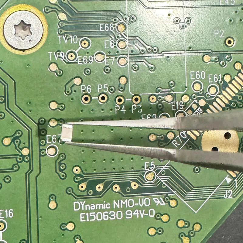 Precision Tweezers Curved Tips Chip Tin Placement Positioning for Mobile Phone Circuit Board Repair Tools