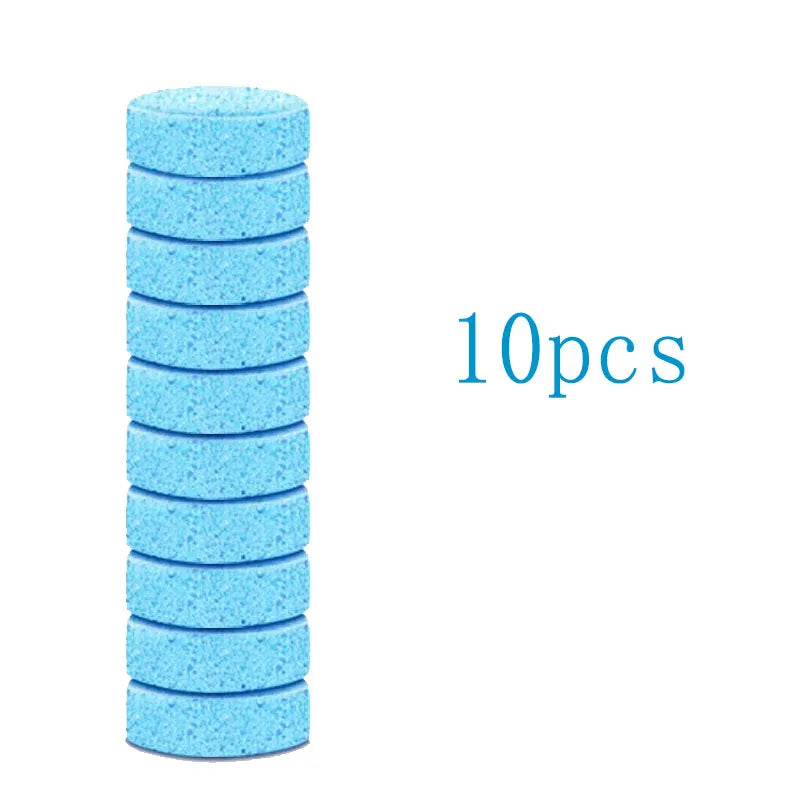 10/50/70pcs Solid Cleaner Car Windscreen Wiper Effervescent Tablets Glass Toilet Cleaning Car Accessories
