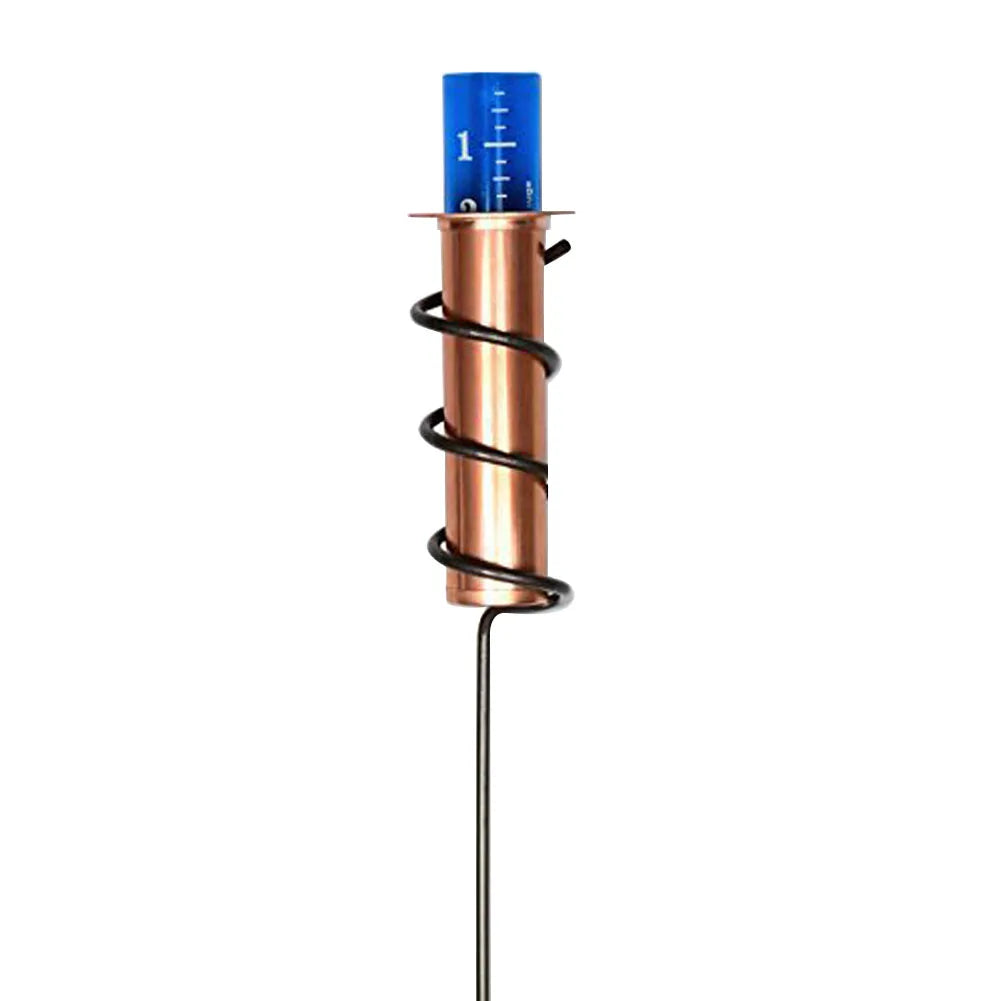 Copper Rain Guage Weather Station Accurate Measuring Tool for Rainfall Detection and Garden Monitoring