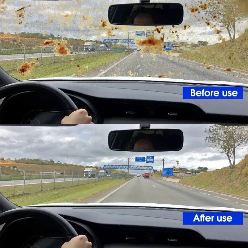 Solid Car Windshield Cleaner Effervescent Tablets Windscreen Window Glass Dust Wiper Car Cleaning Tool Car Accessories
