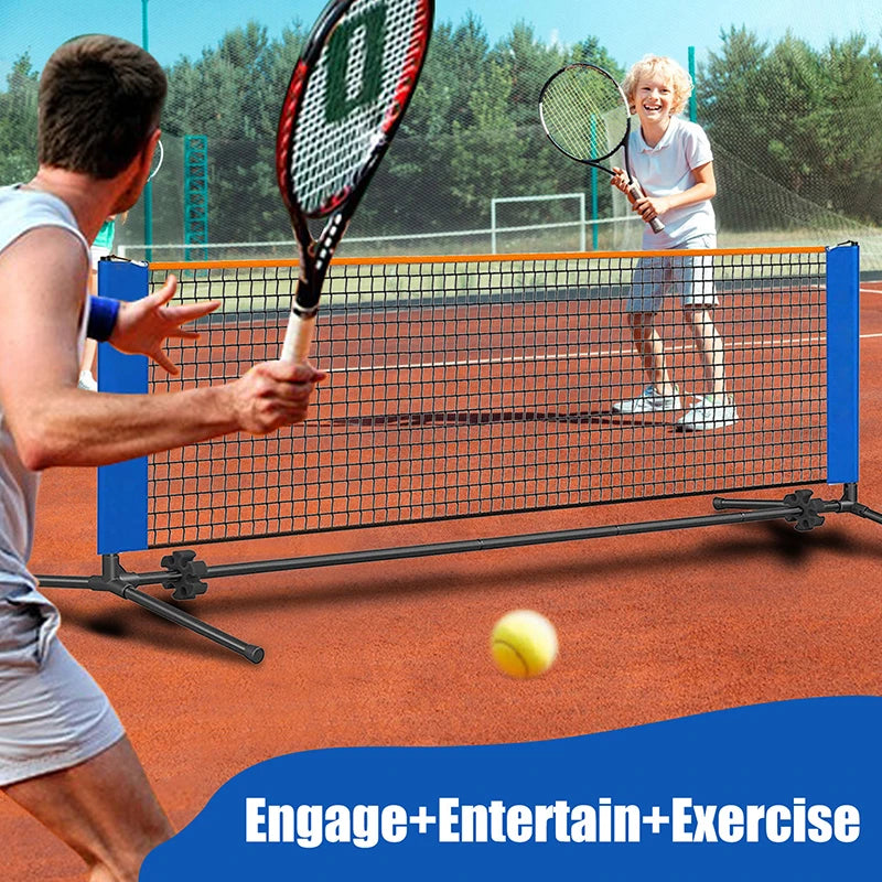 Professional Training Standard Sports Net: 3.1/4.1/5.1/6.1m Badminton and Volleyball - Easy Setup Outdoor Tennis Mesh Net